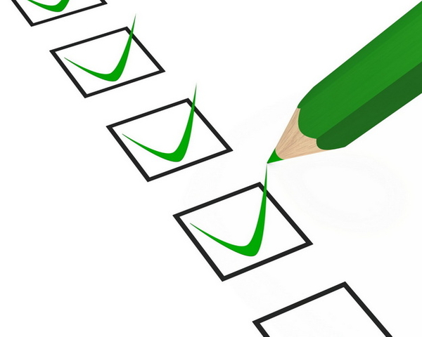 Arbeitsrichtlinie als Checklist