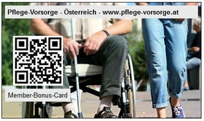 Pflege-Vorsorge - Member-Bonus-Card - Rückseite