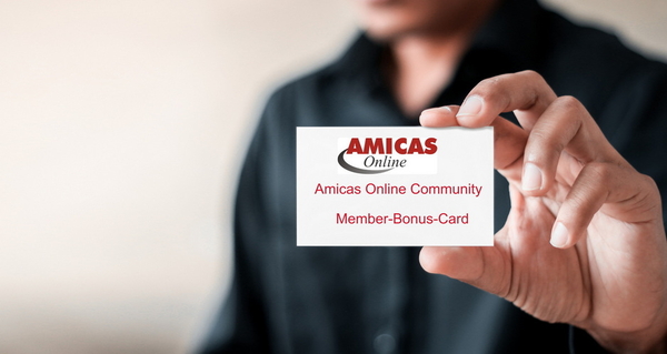 Amicas Online Club-Organisation > Bonus-Card