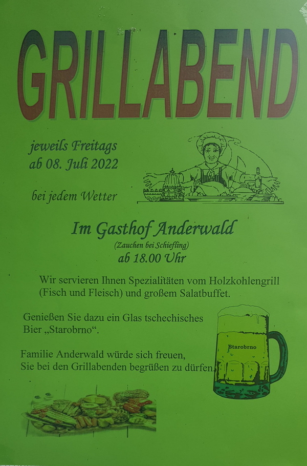 Abends war Grillfete angesagt